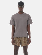 Satisfy AuraLite Pleated T-Shirt - Granite Gray