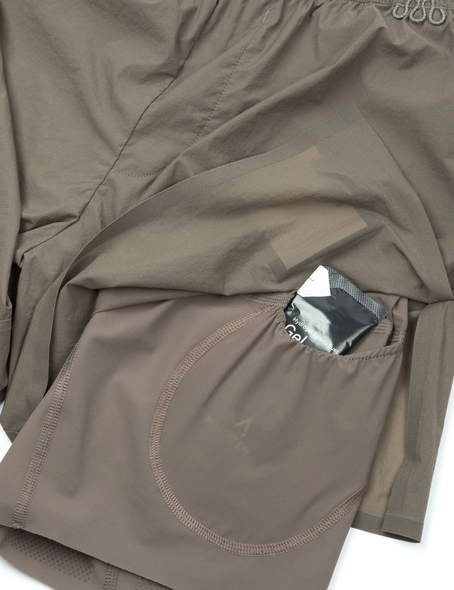 Satisfy Rippy Cordura 8" Trail Shorts - Morel