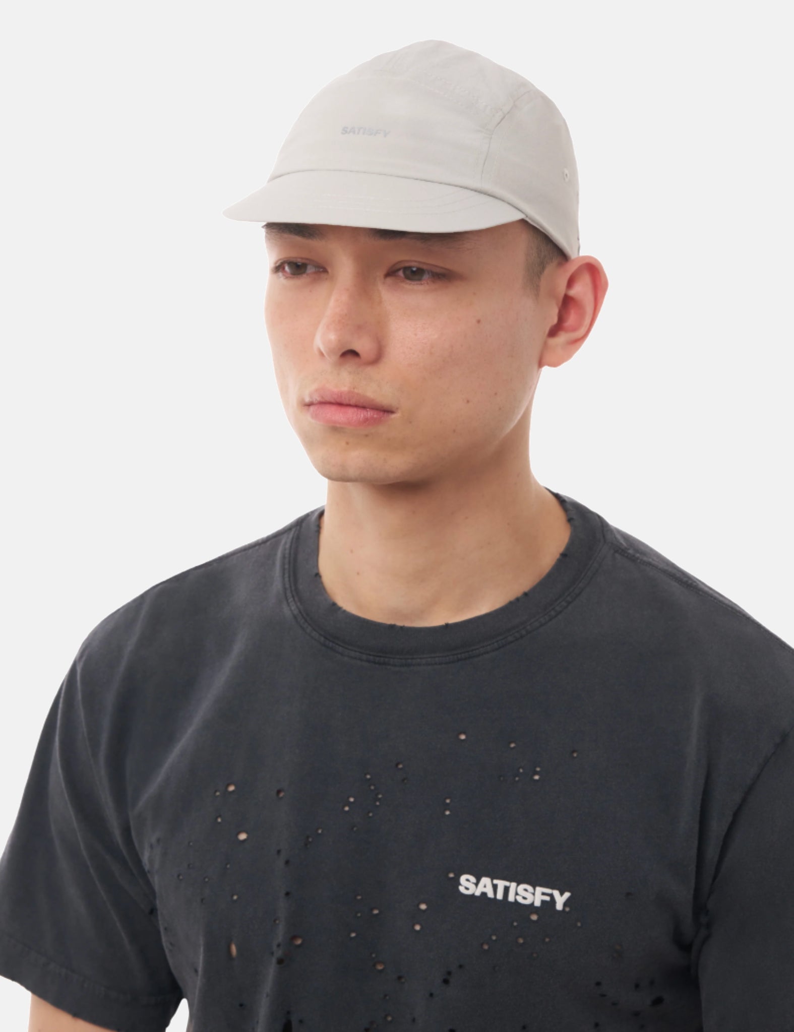 Satisfy PeaceShell Cordura Trail Cap - Light Grey | Benchmark.