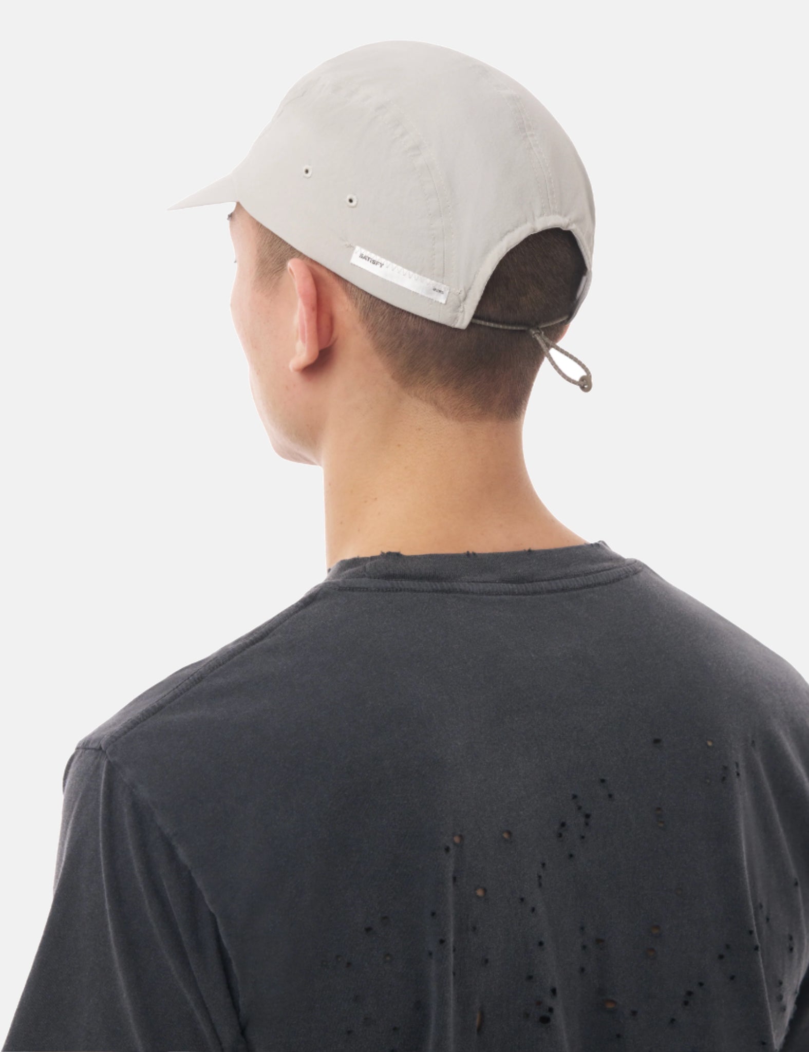 Satisfy PeaceShell Cordura Trail Cap - Light Grey | Benchmark.