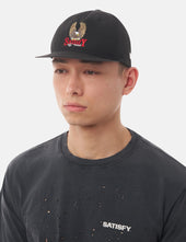 Satisfy FliteSilk 5 Panel Pinch Cap - Black