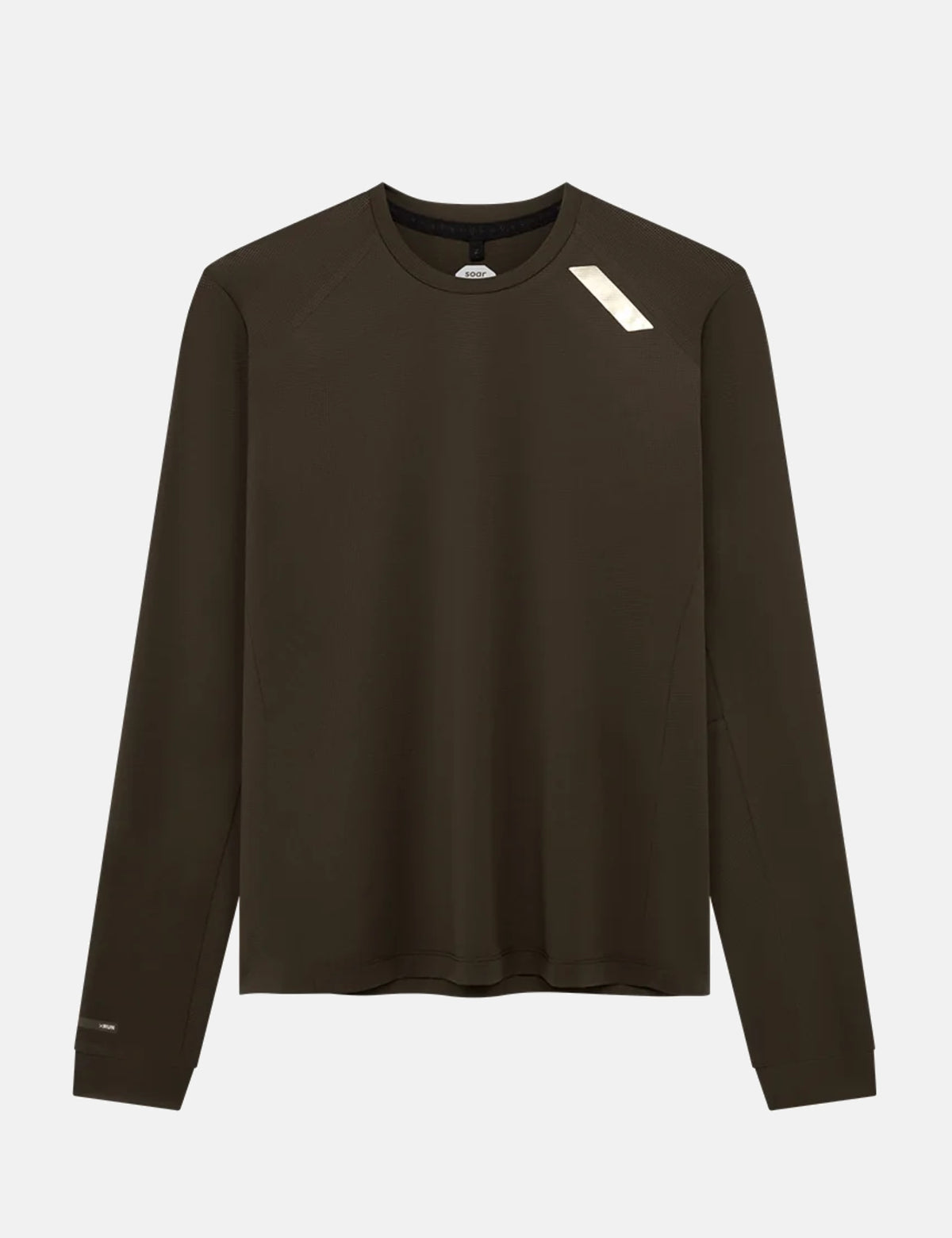 Soar Running Women's Long Sleeve Tech T-Shirt - Dark Brown