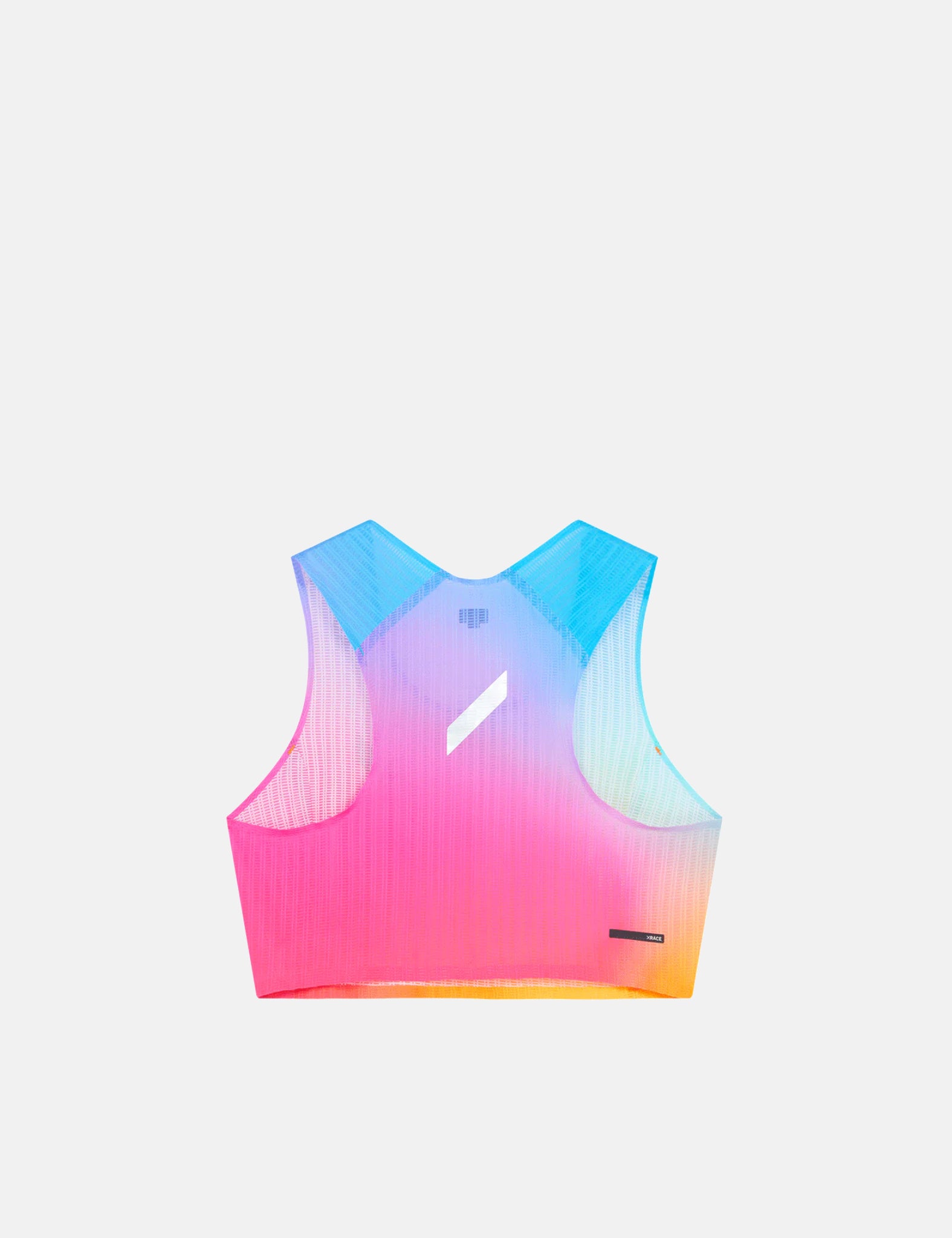 Soar Running Women's Crop Vest - Summer Rainbow
