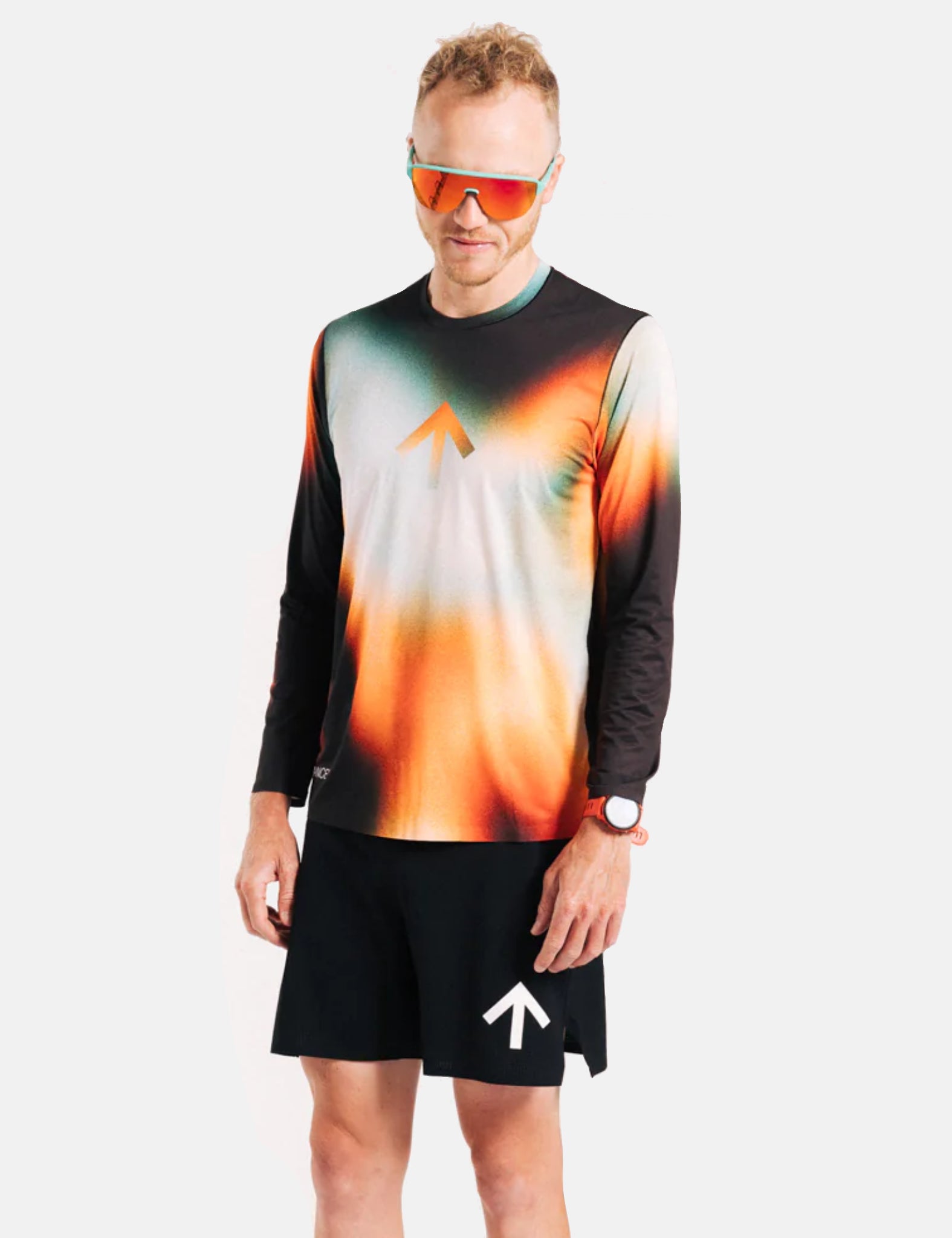 Chance AROW Lightweight Long Sleeve T-Shirt - Nightcall Orange