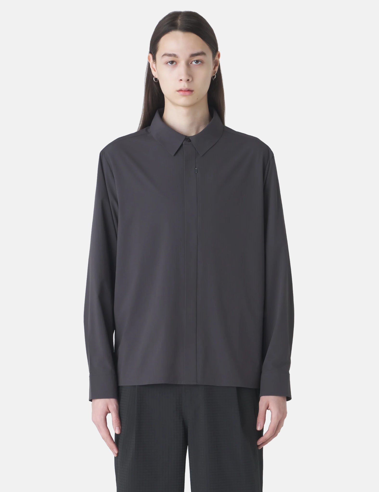 Hiking Patrol Align Button Up Shirt - Black