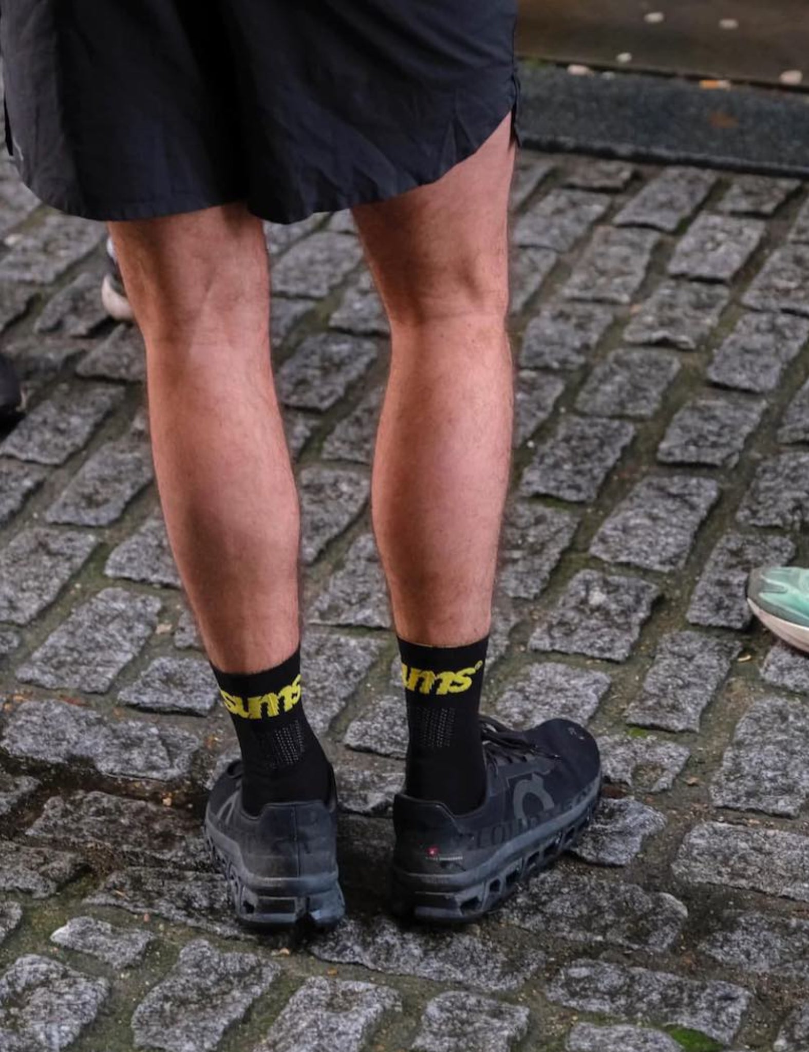 Sums Cushion Deluxe Socks - Black