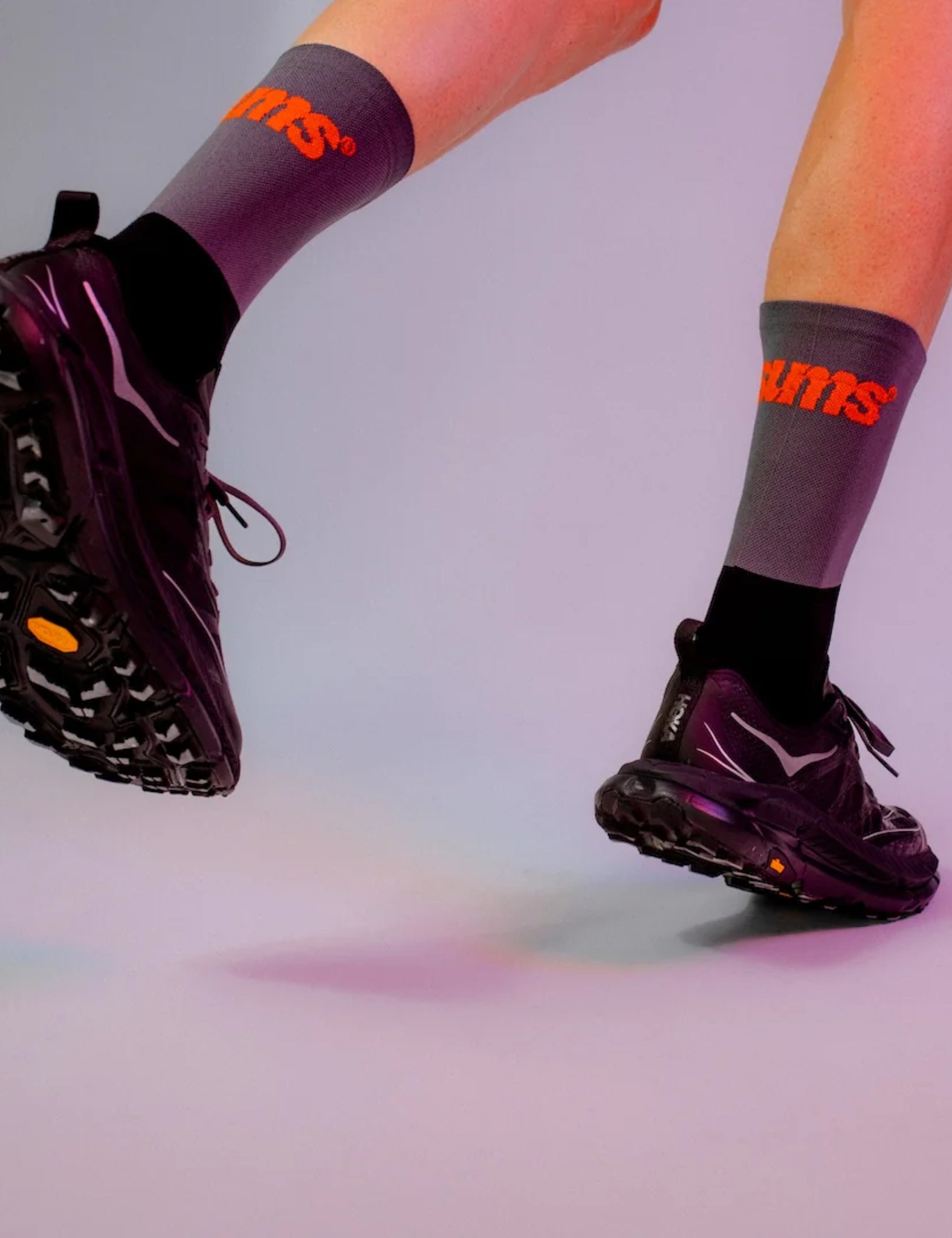 SUMS All Seaons Socks - Grey/Black