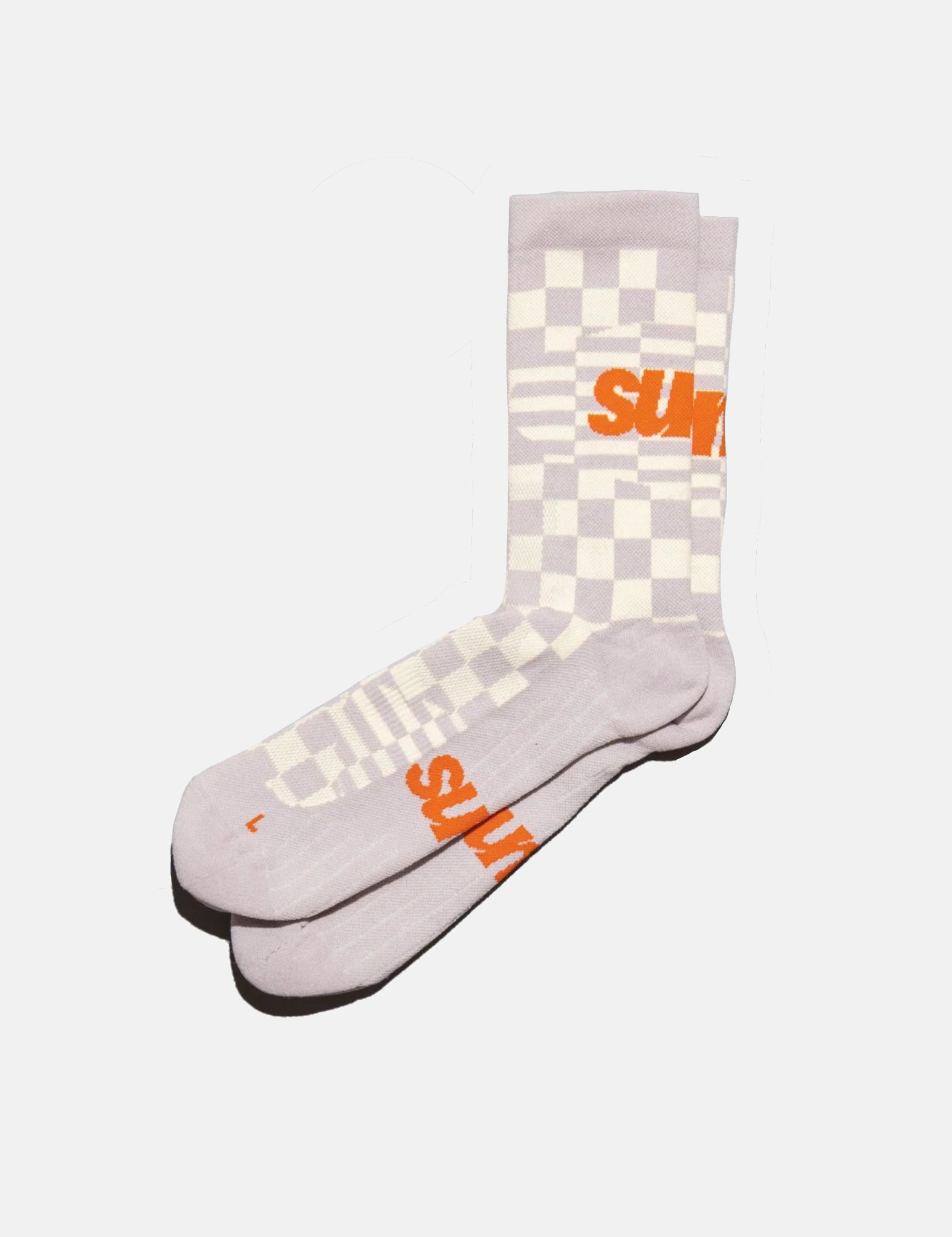 SUMS Checkers Socks - Cream