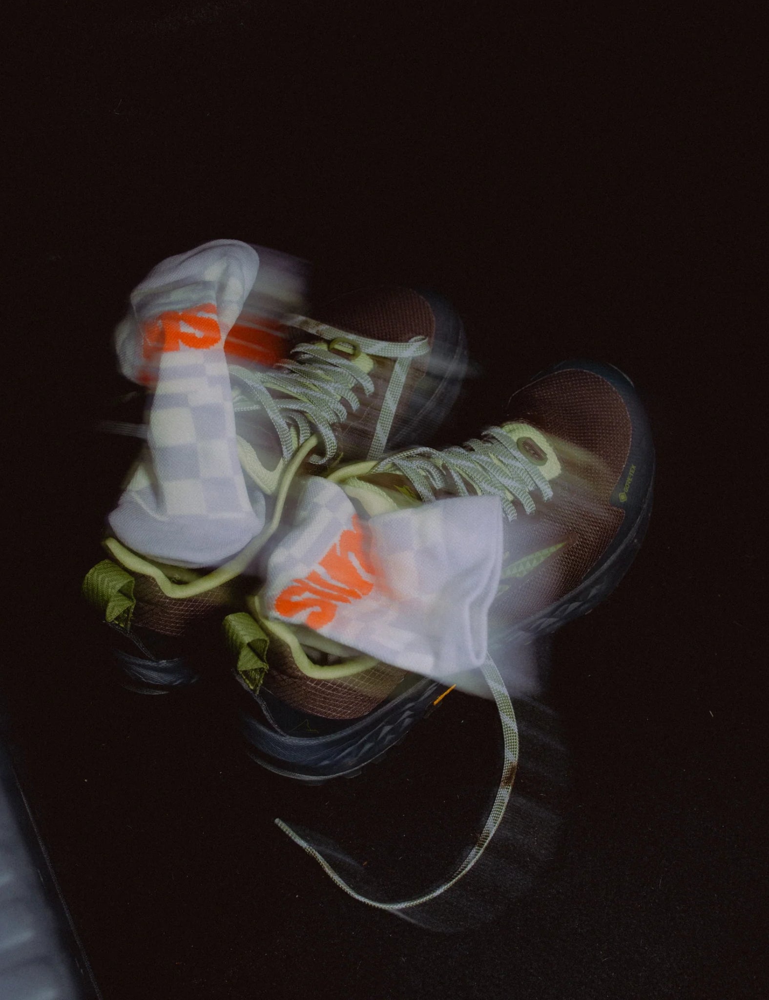 SUMS Checkers Socks - Cream