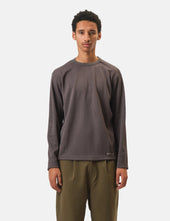 Snow Peak Dry Thermal Long Sleeve T-Shirt - Charcoal Grey
