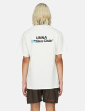 UNNA Smiles Club T-Shirt - Vanilla White