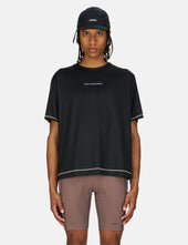 UNNA Wavy T-Shirt - Black