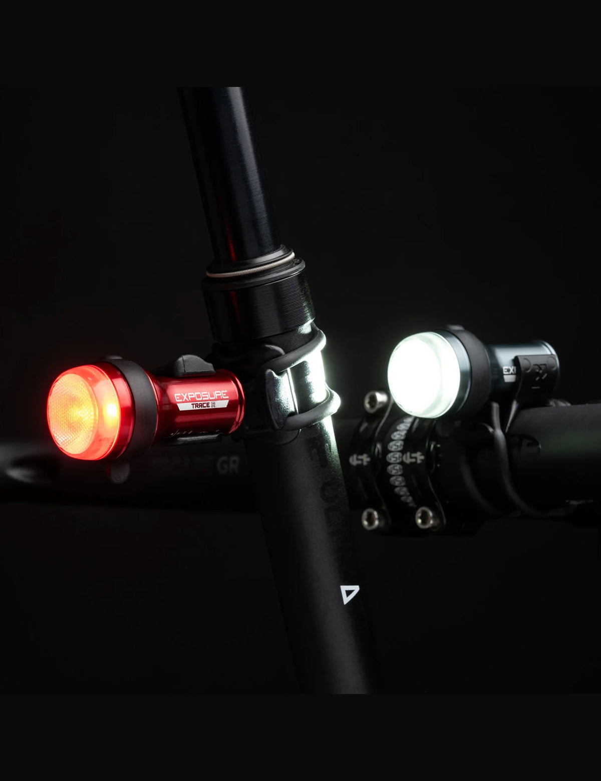 Exposure Lights Trace + TraceR Reakt Mk4 - Front & Rear Light