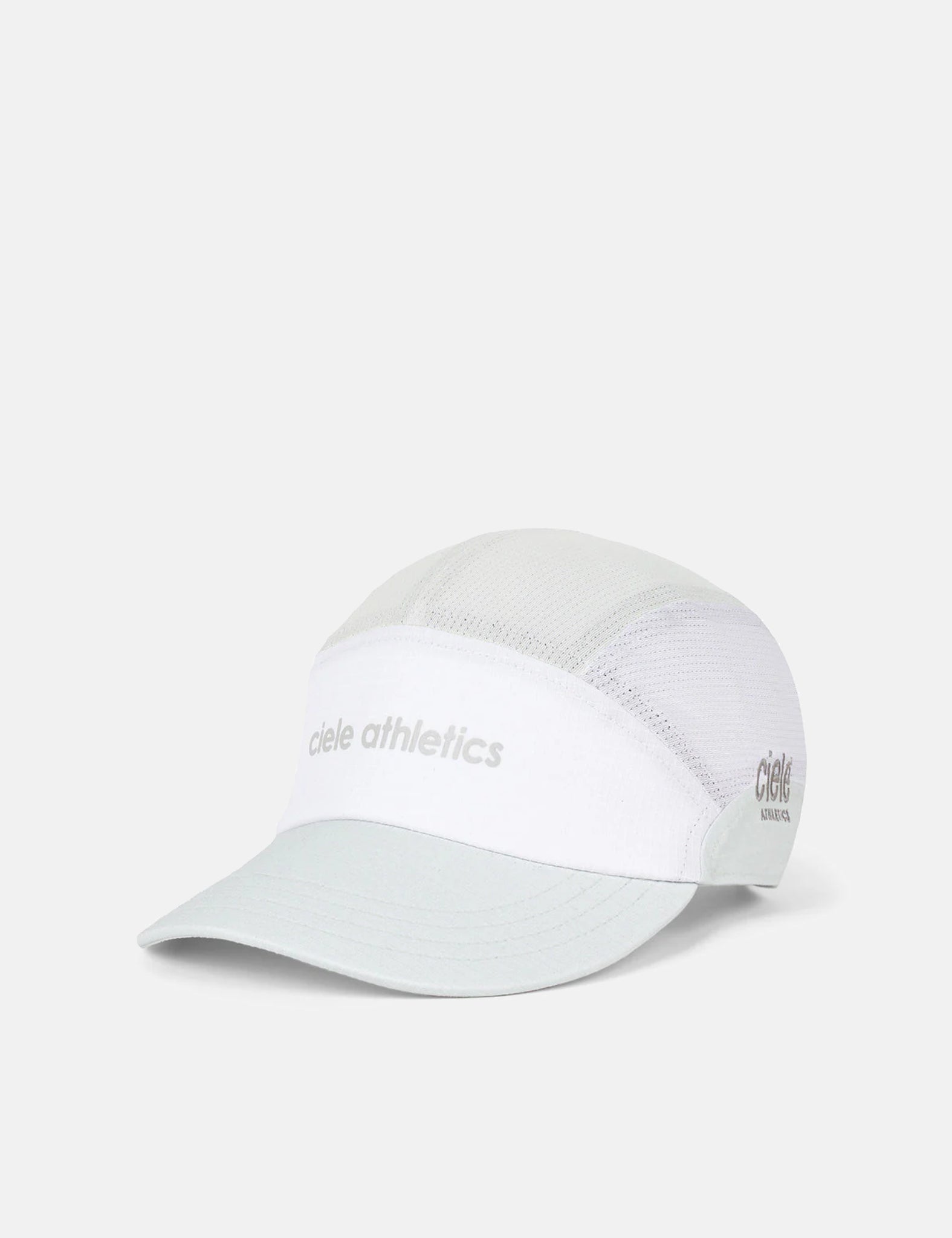 Ciele Athletics FSTCapSC Field IconicSL Cap - White/Grey