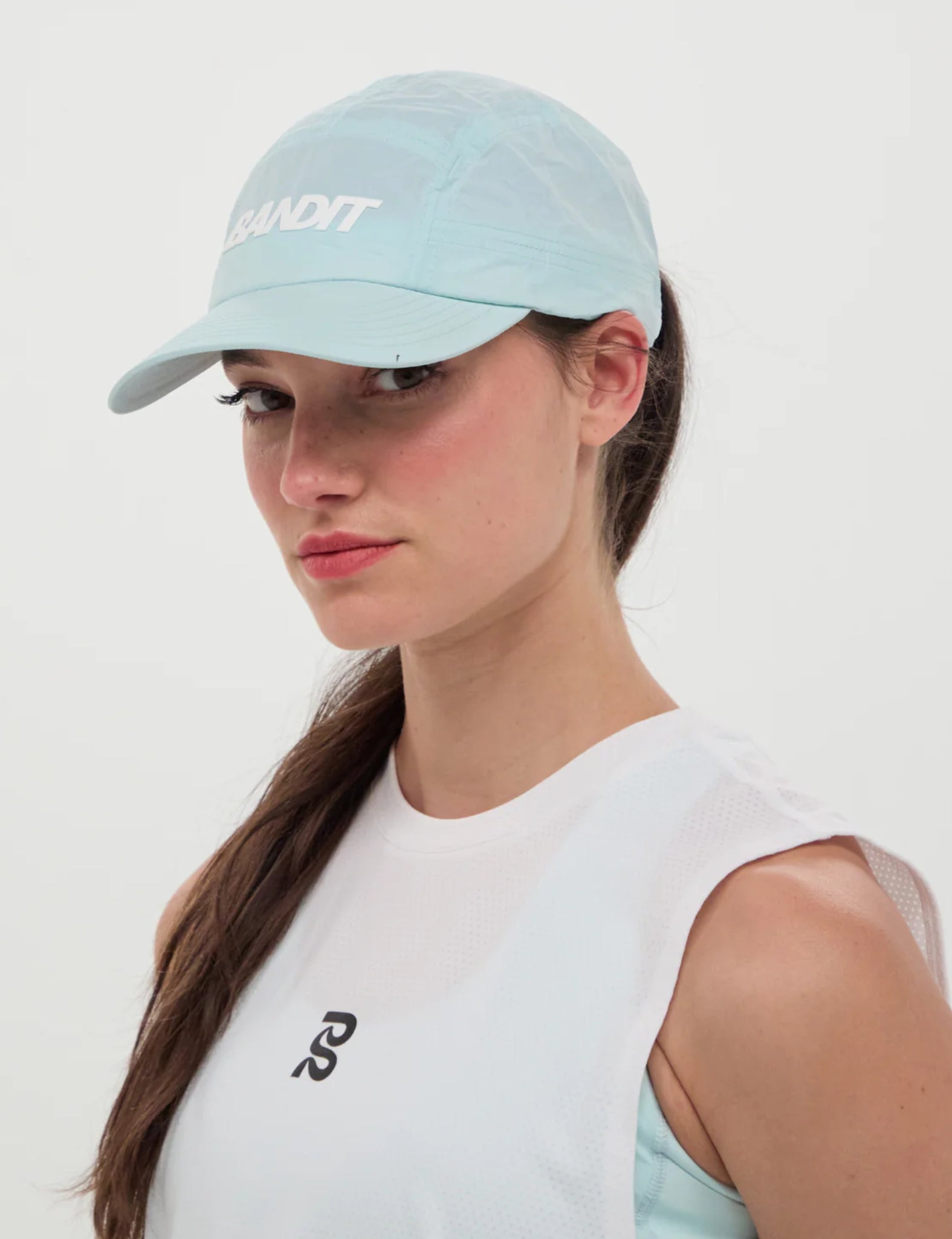 Bandit Speed Nylon Run Cap - Minty Blue