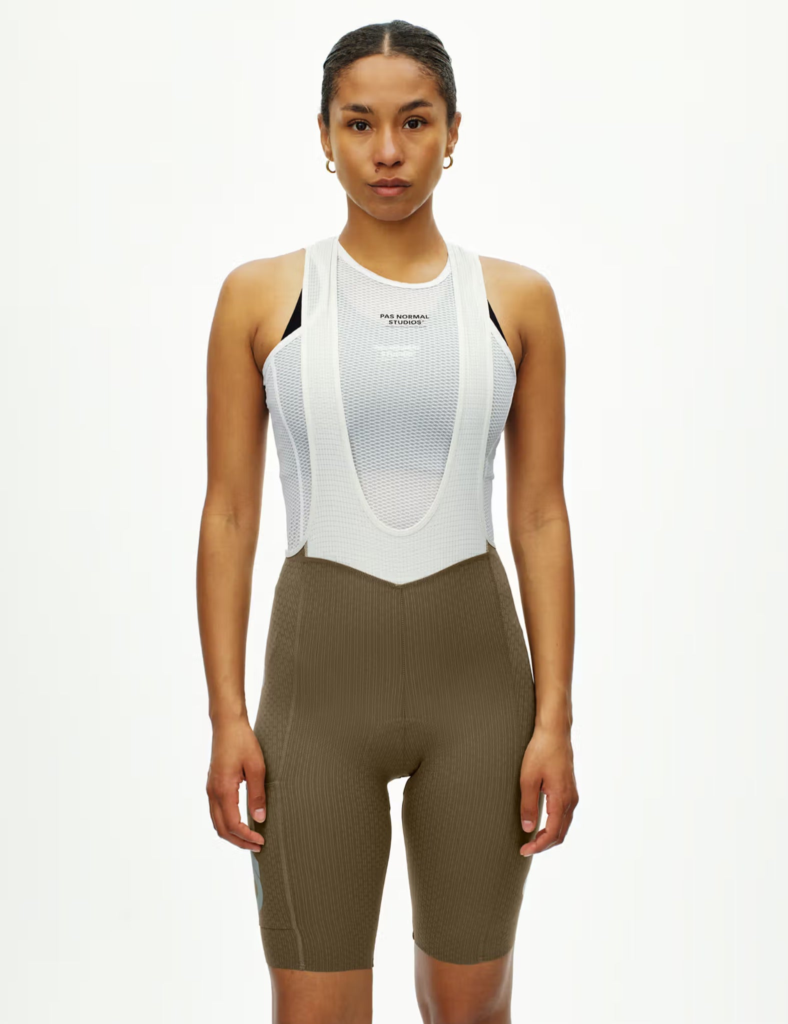 Pas Normal Studios Women's T.K.O. Essential Light Cargo Bibs - Dark Stone