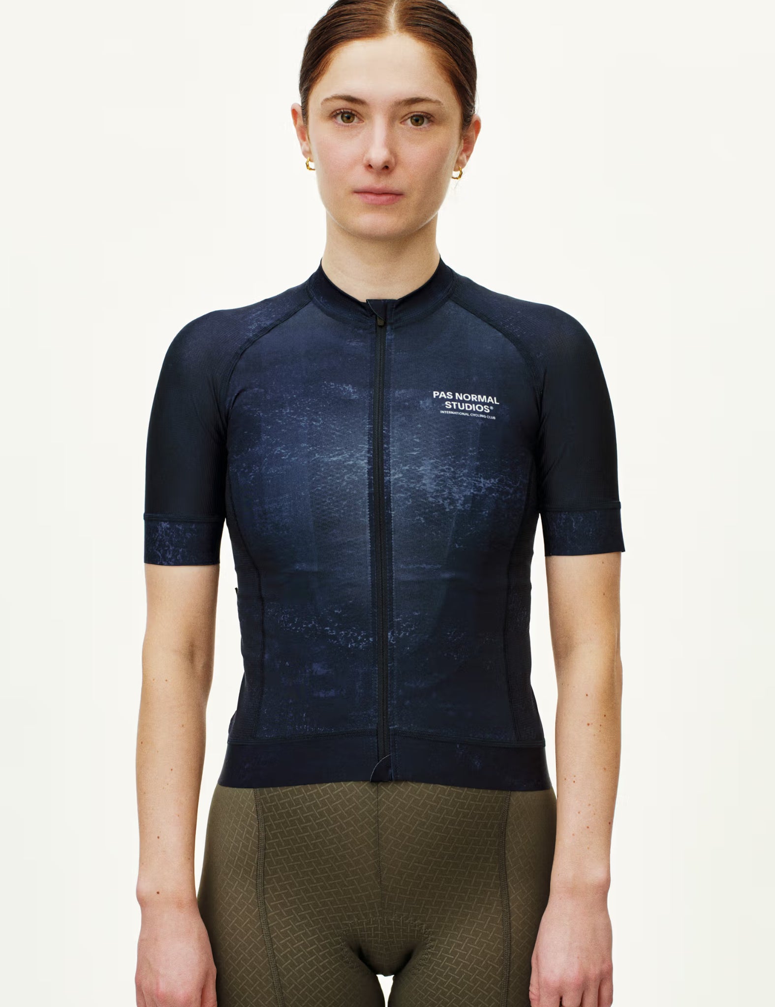 Pas Normal Studios Women's Mechanism Jersey - AOP Indigo Blue