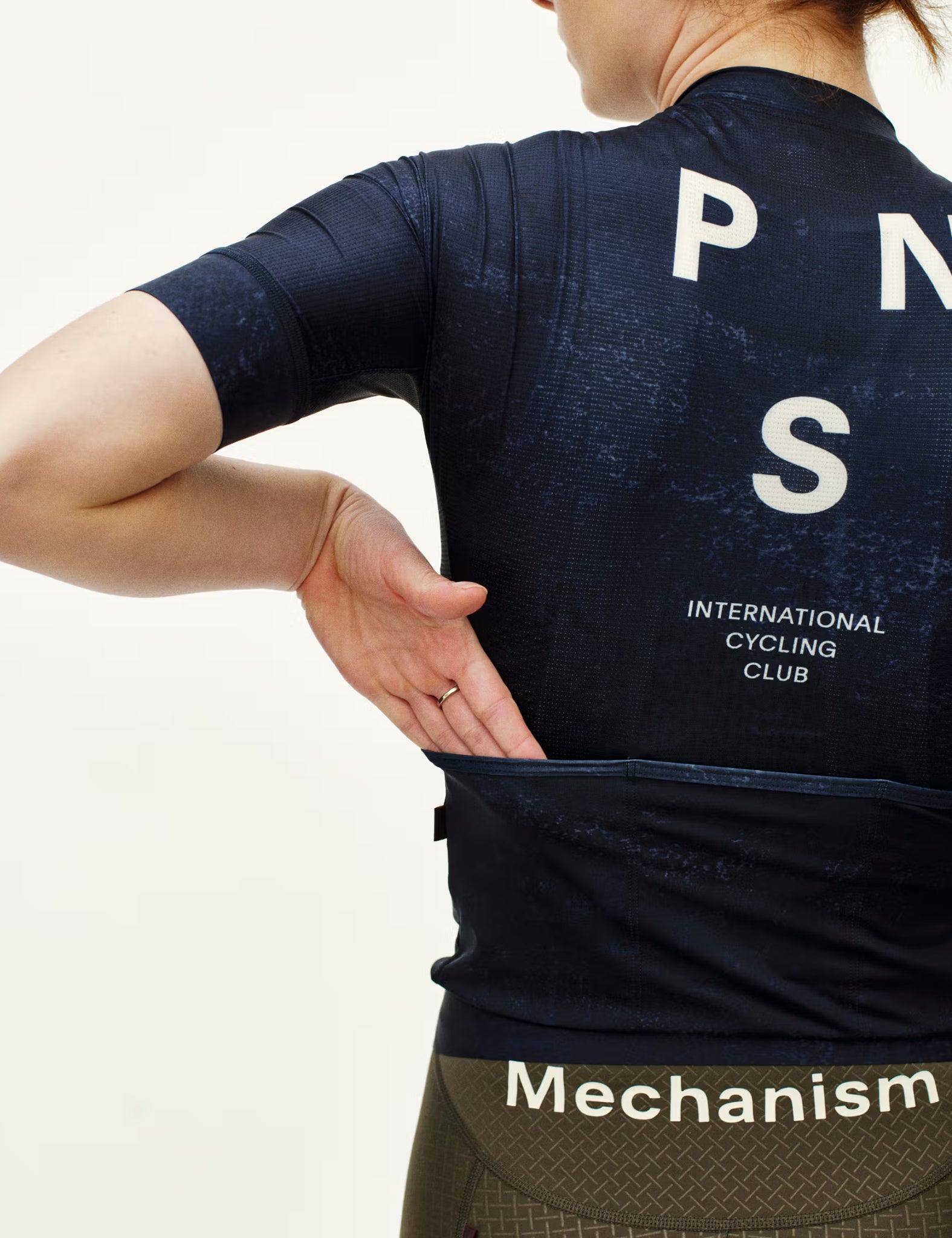 Pas Normal Studios Women's Mechanism Jersey - AOP Indigo Blue