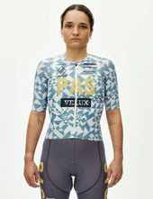 Pas Normal Studios PAS Racing Women's Mechanism Pro Jersey - AOP Origami Light Blue