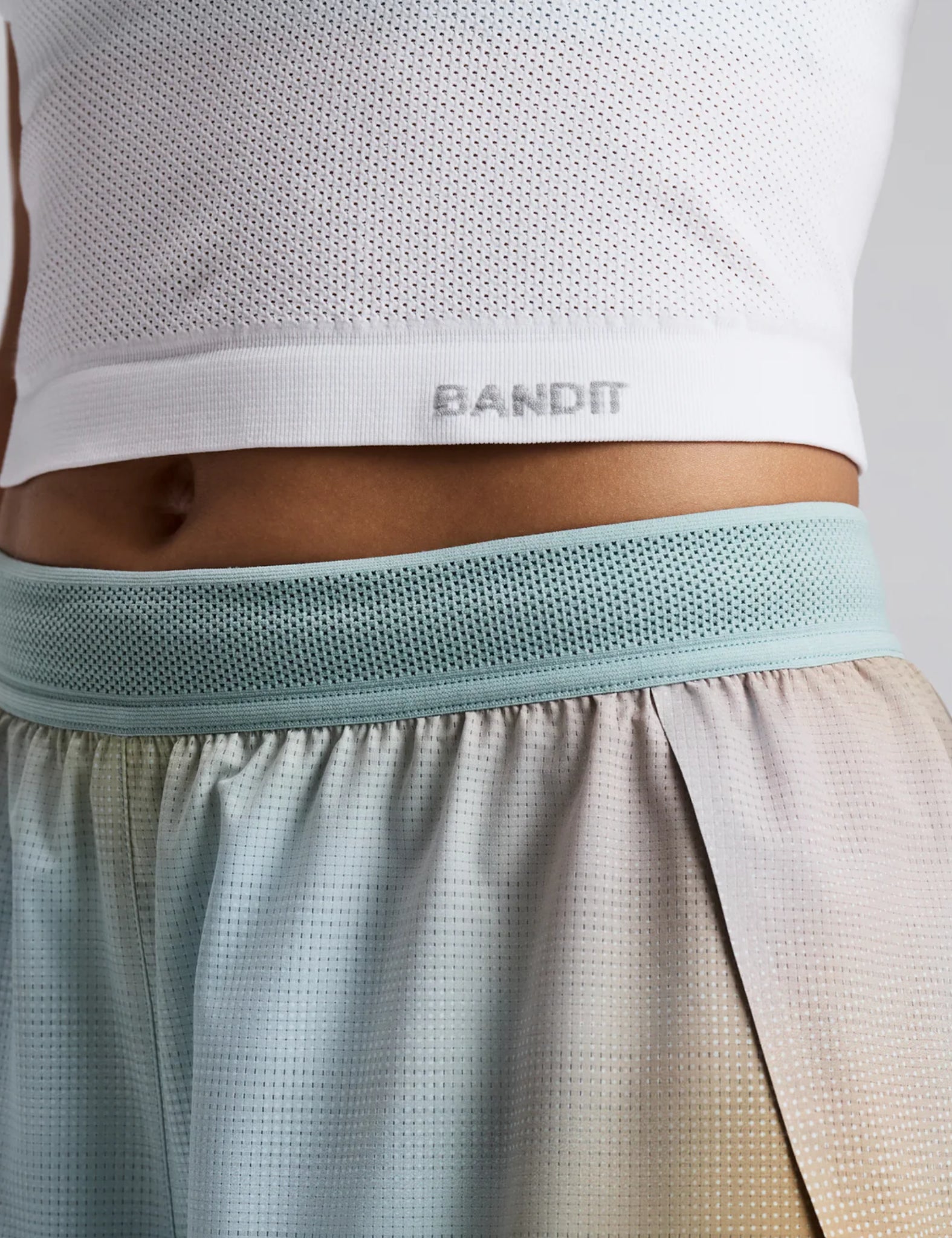 Bandit Women's StretchKnit™ Pop Stitch™ Run Tank - White