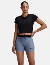 Bandit Women's Vituccia™ Cropped Performance T-Shirt - Black