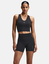 Bandit Women's Vanisher V-Neck Race Crop - Anthracite Grey
