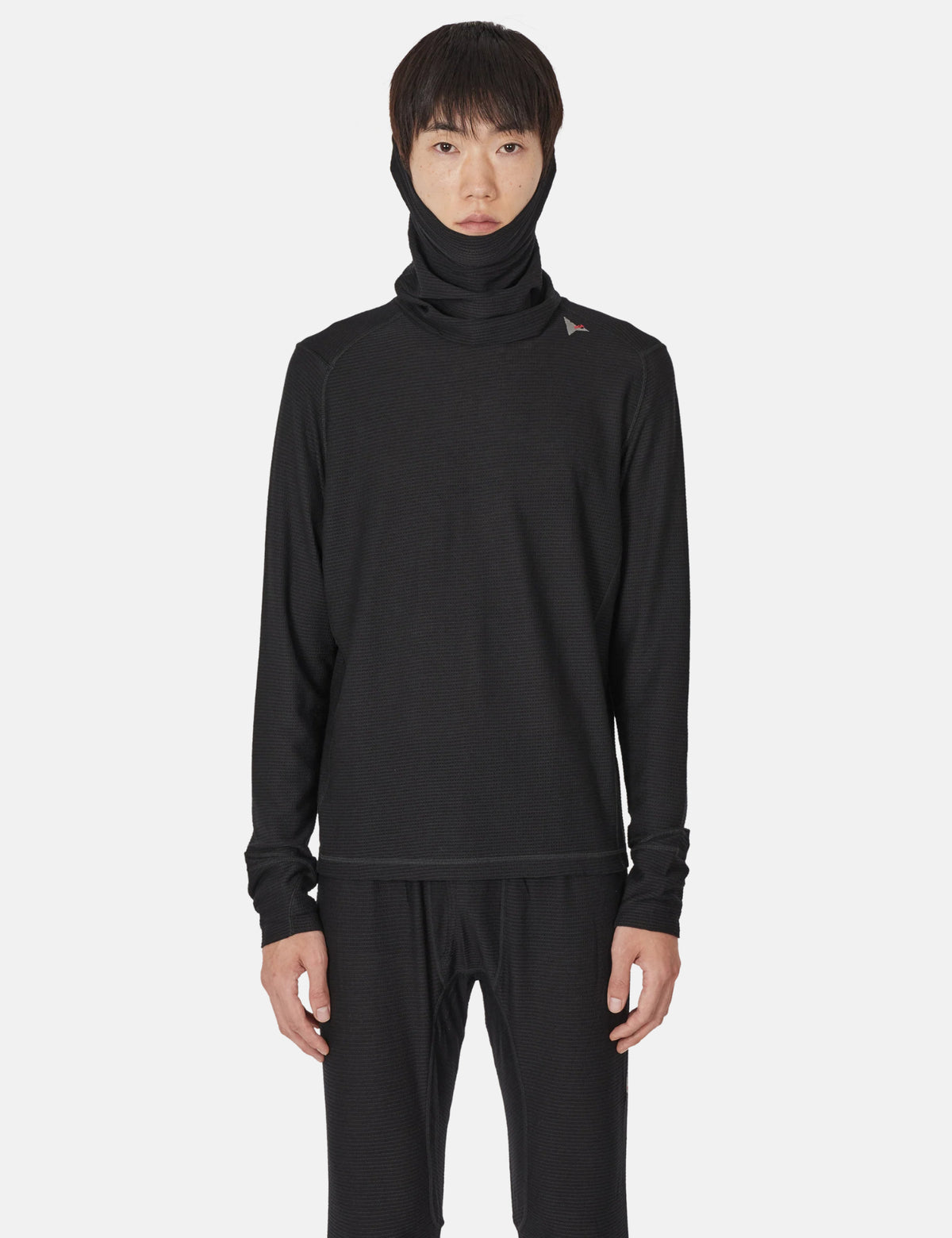 ROA Ashi Wool Tencel Baselayer Long Sleeve - Black