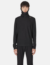 ROA Ashi Wool Tencel Baselayer Long Sleeve - Black