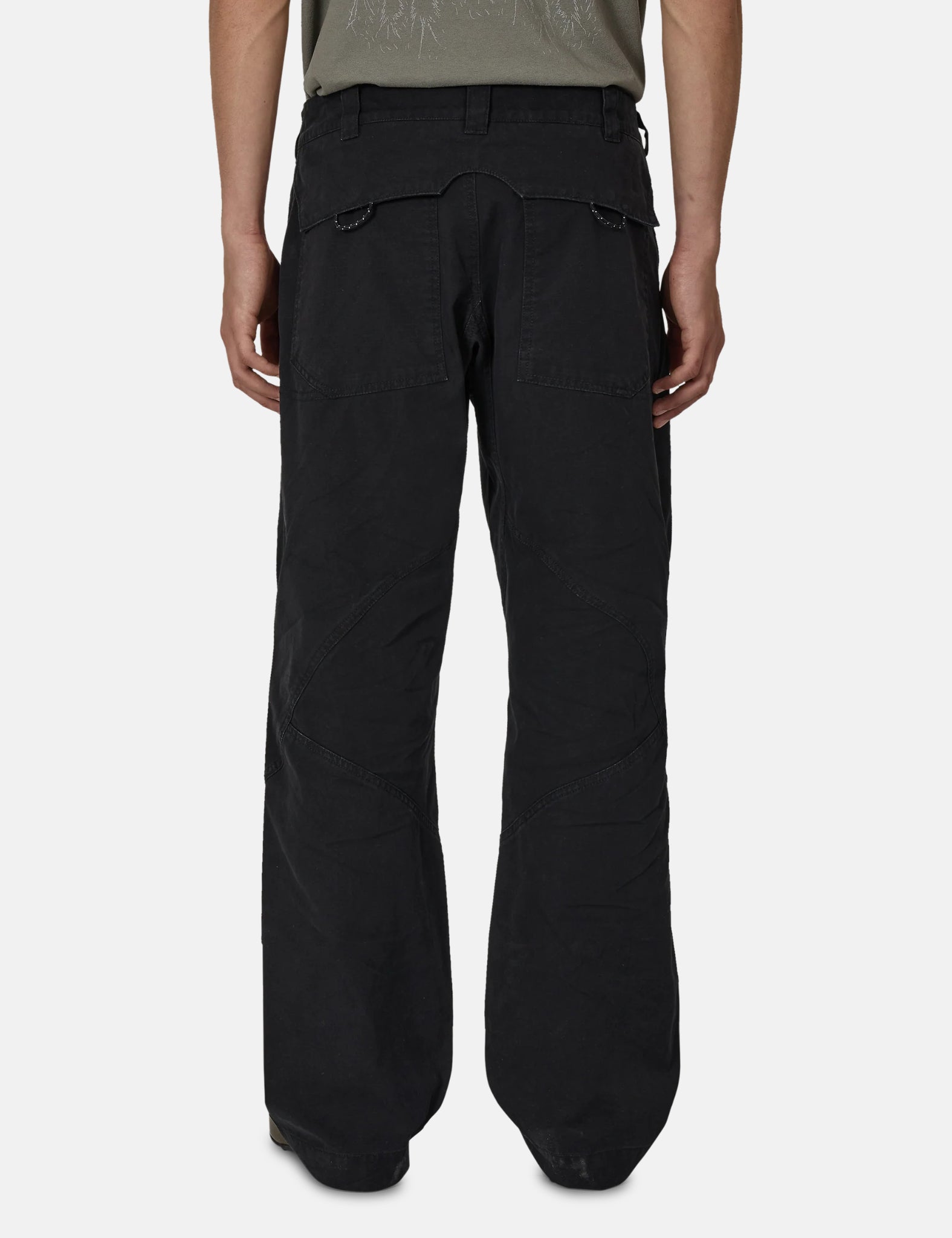 ROA Crimp Shaped Cotton Pants - Anthracite Black — Benchmark