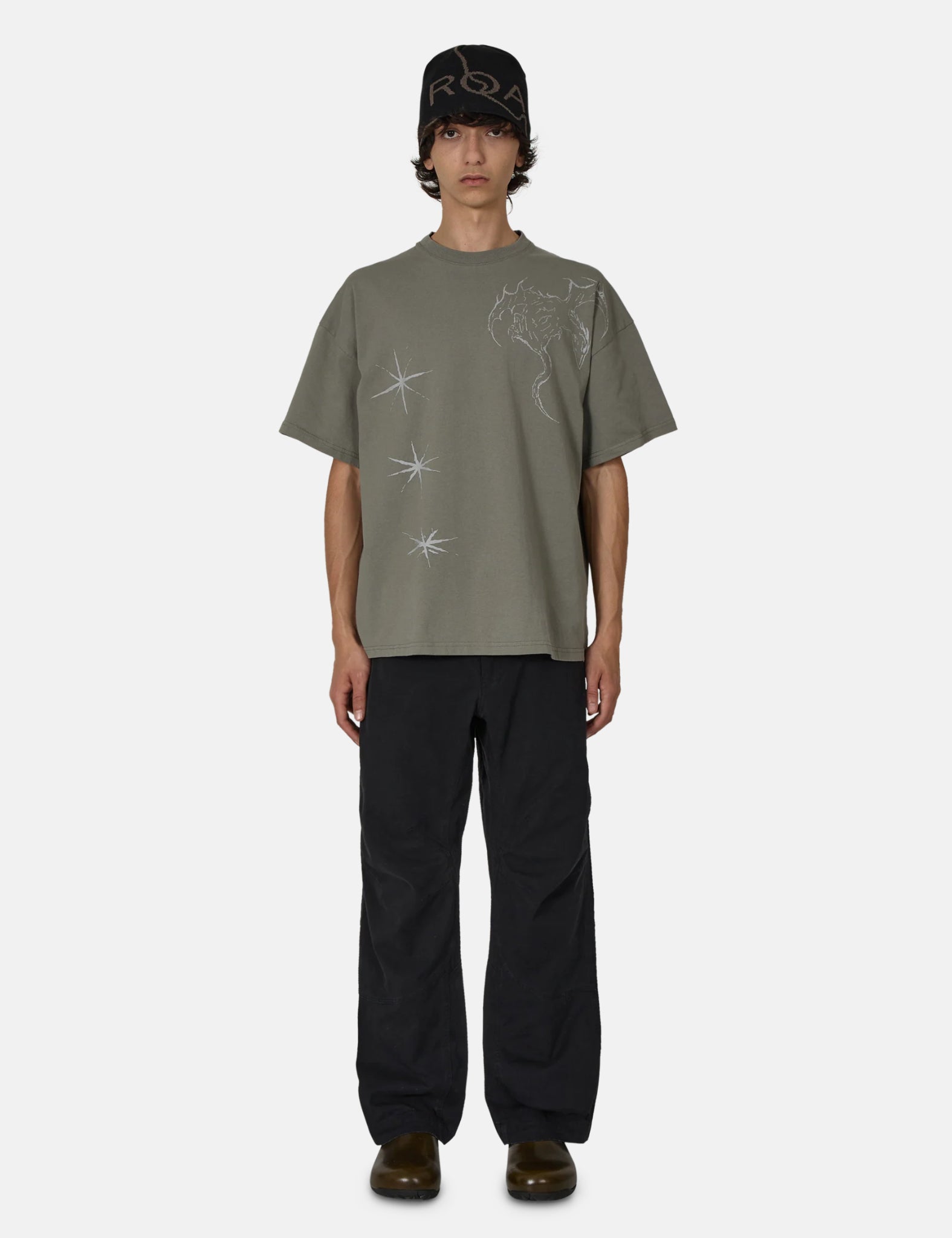 ROA Crimp Shaped Cotton Pants - Anthracite Black — Benchmark