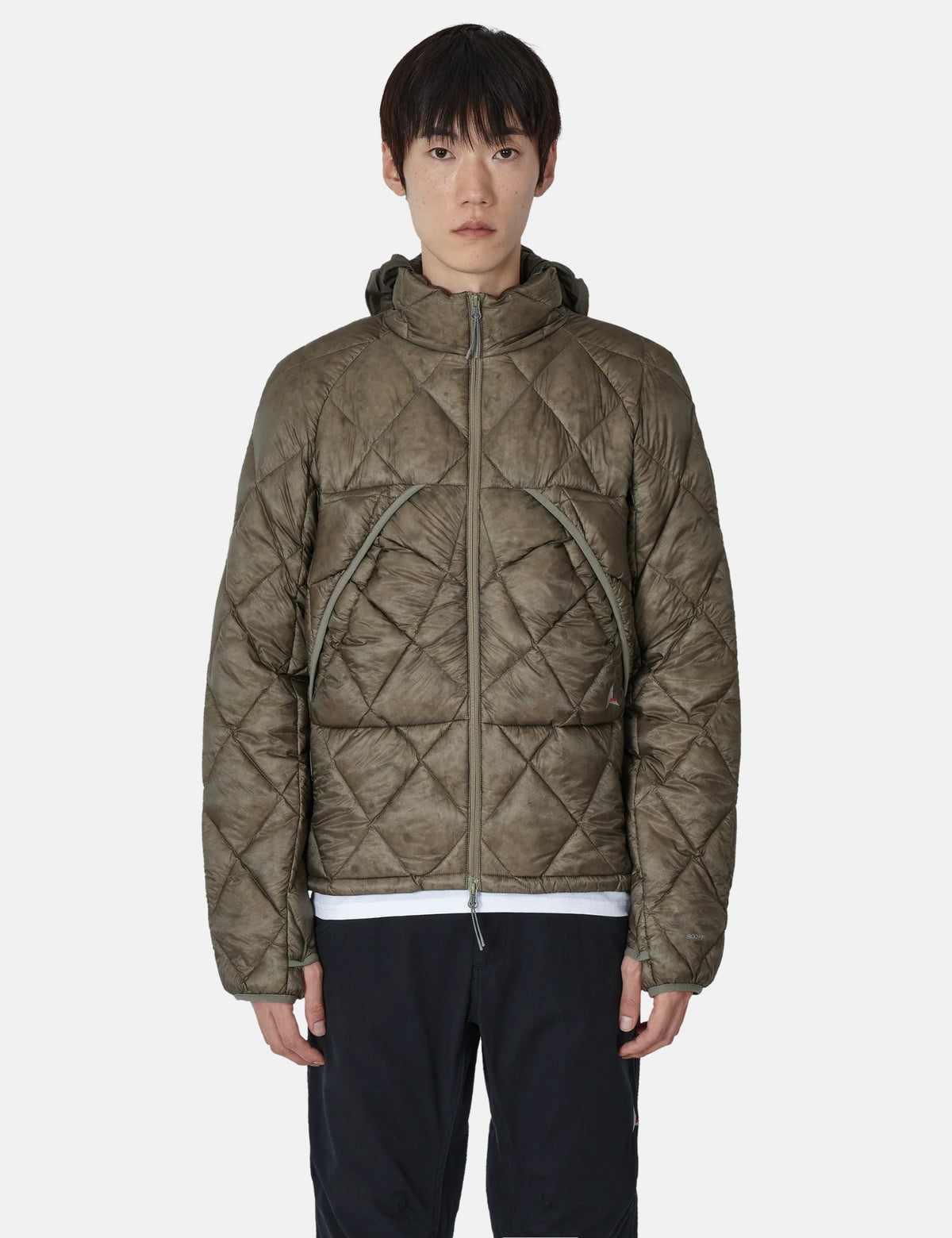 ROA Nuna 800 Fill Power Hooded Down Jacket - Sage Green