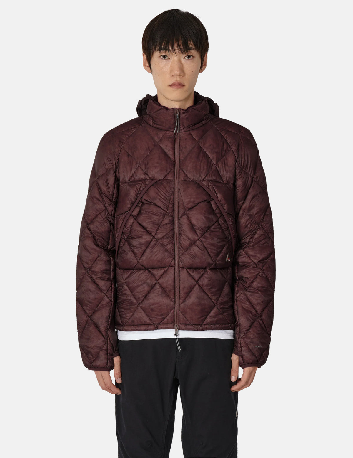 ROA Nuna 800 Fill Power Hooded Down Jacket - Burgundy