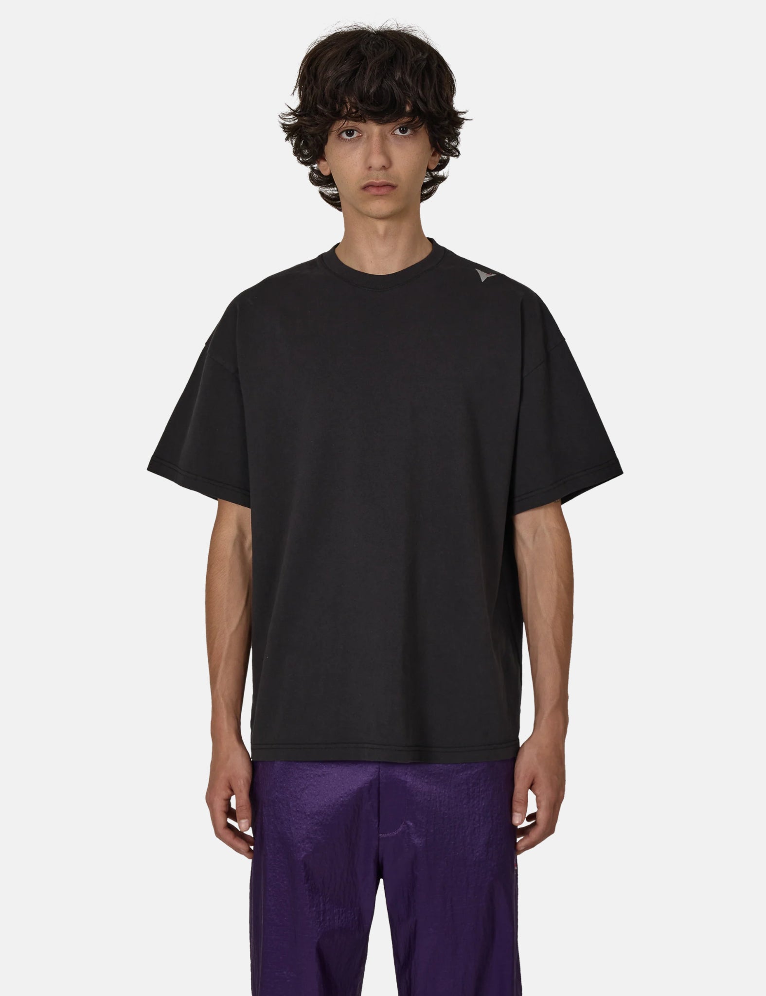 ROA Logo T Shirt - Washed Black