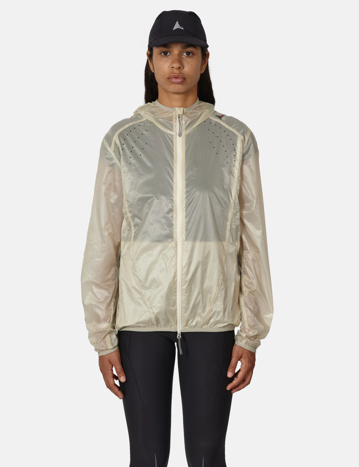 ROA Hue Packable Wind Jacket - Dirty White