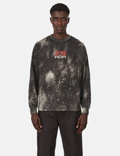 ROA Fuzzy Print Long Sleeve - Fuzzy Brown