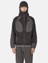 ROA Ocular Polartec Thermal Pro Zip Up Hoodie - Black
