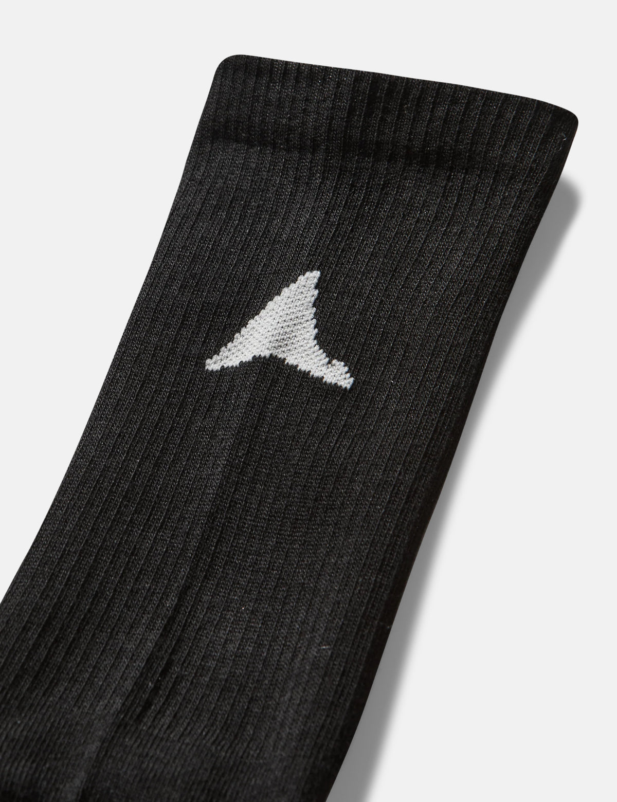 ROA Logo Biofil Socks - Black/Light Grey