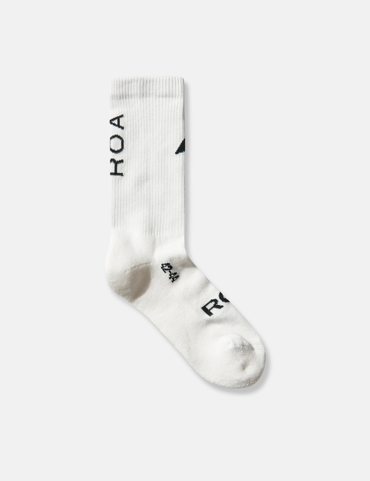ROA Logo Biofil Socks - White/Dark Green