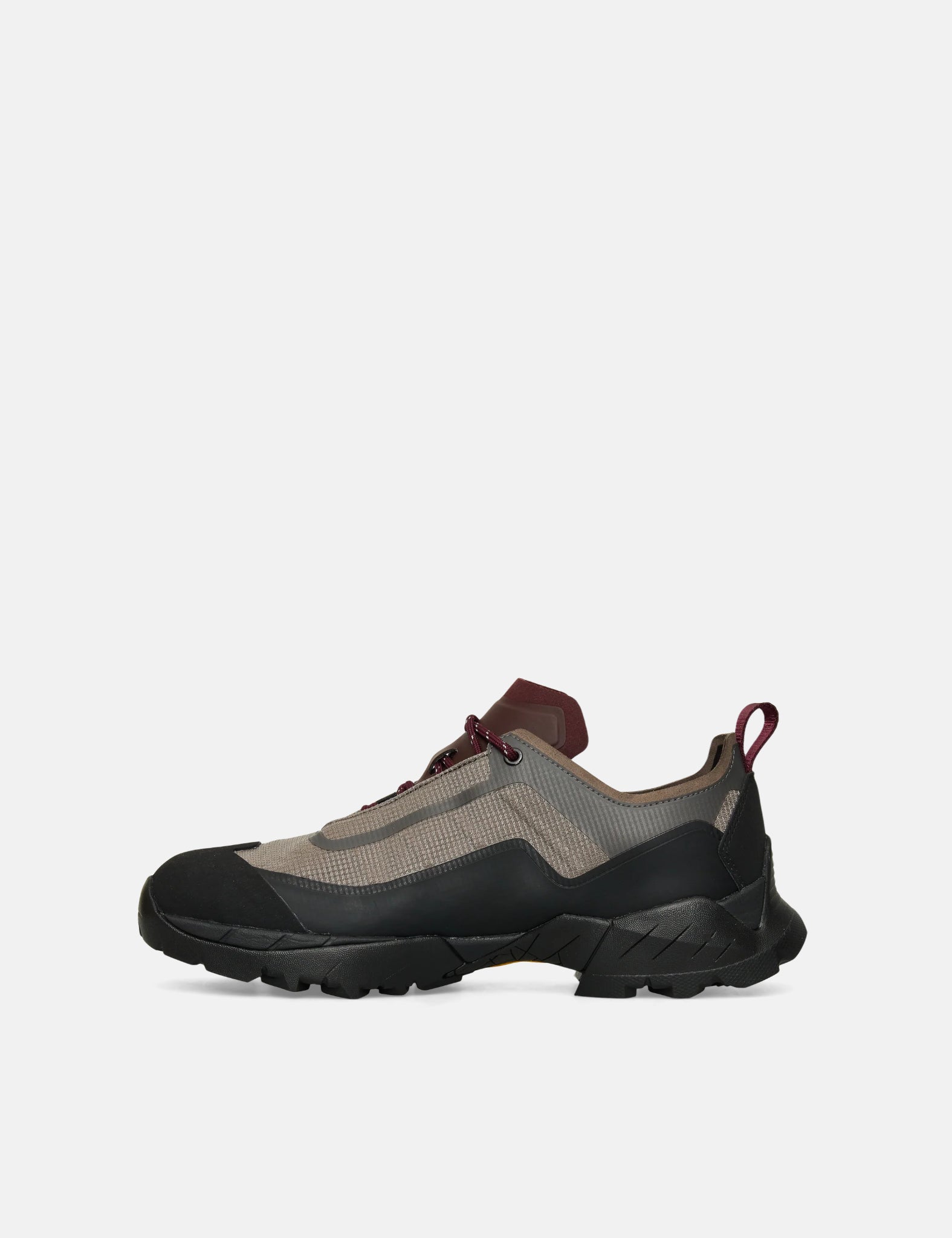 ROA Katharina Light Trainers - Taupe/Burgundy — Benchmark