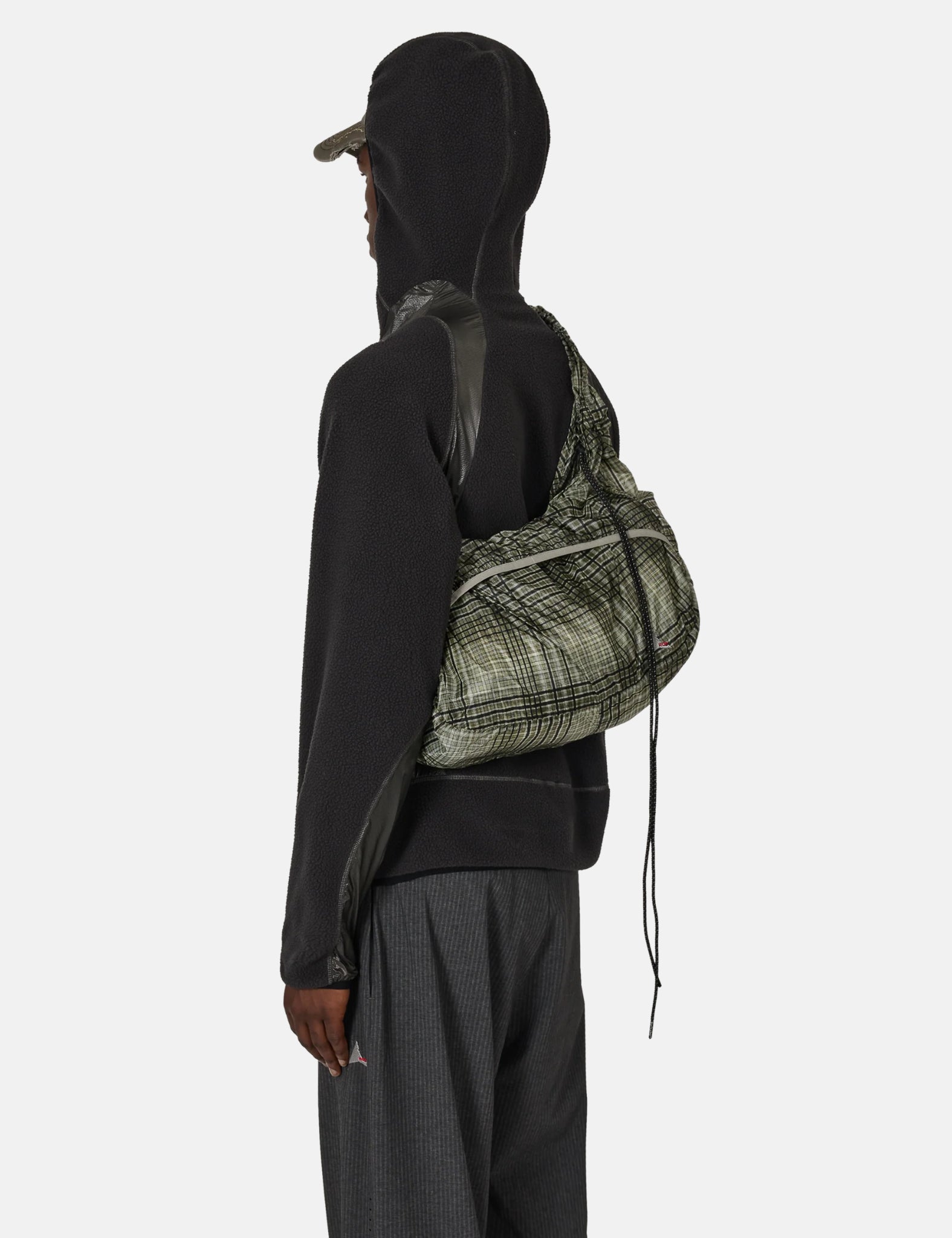ROA LAKI Packable Knot Bag - Black/Green
