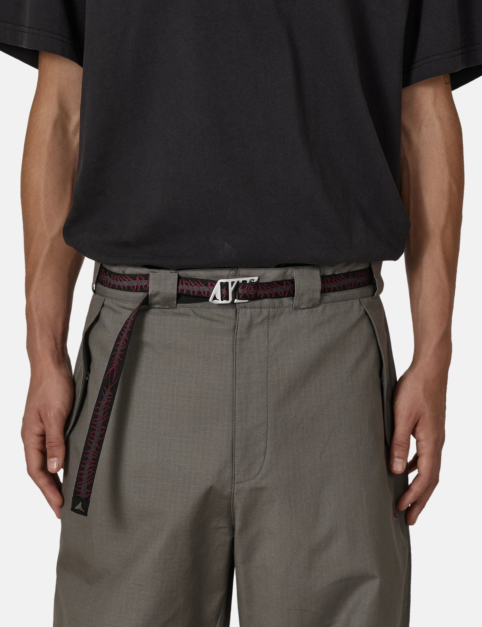 ROA Centipede Belt - Black/Red