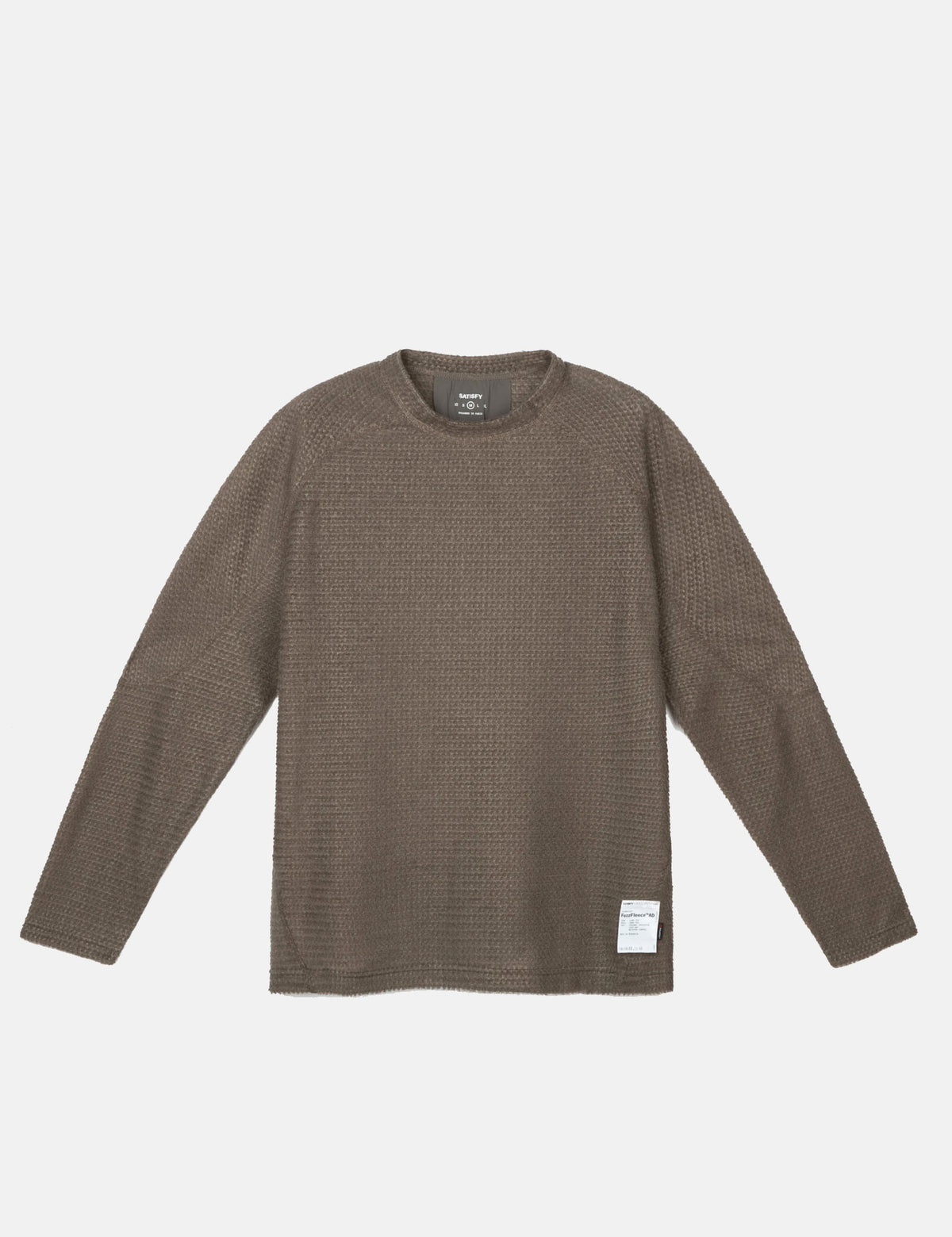 Satisfy FuzzFleece AD Long Tee - Falcon Grey